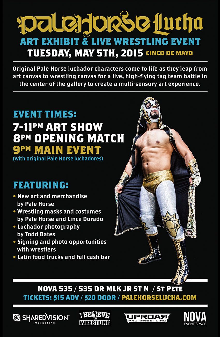 Pale Horse Lucha at NOVA 535 Flyer