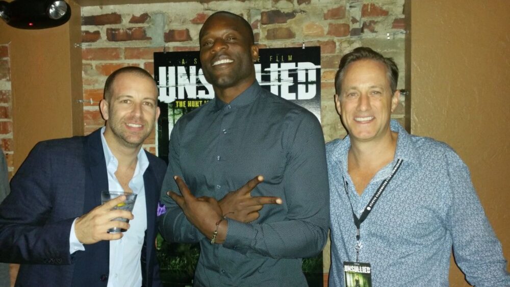 Dj Fresh Simeon Rice and Michael Novilla at NOVA 535 Unsullied film party
