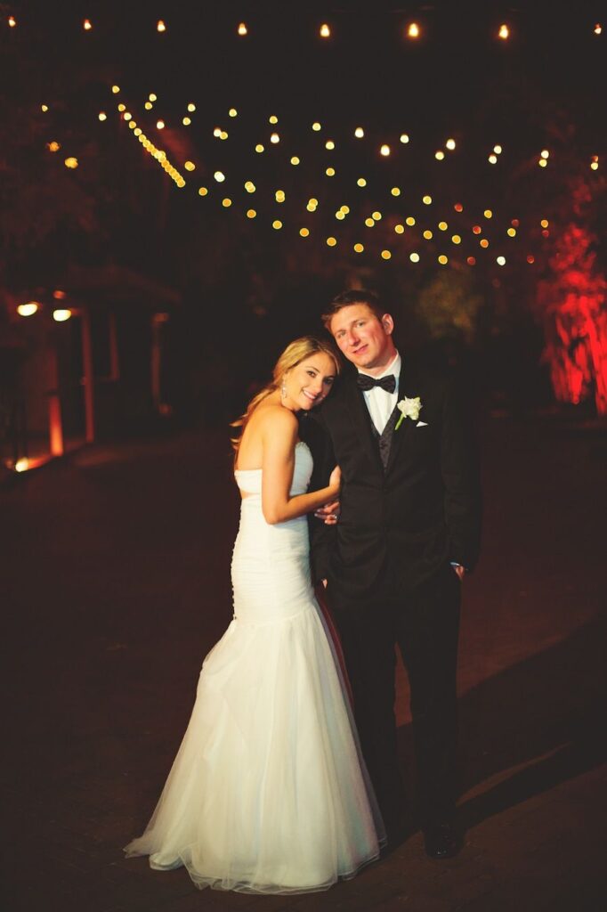 Bride and Groom Outdoor Wedding Portrait | Nova 535