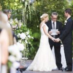 Bride and Groom Vow Exchange at Wedding Ceremony | Nova 535 Wedding Venue