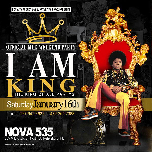 2016 01-16 I AM KING Official MLK Weekend Party at NOVA 535 DTSP