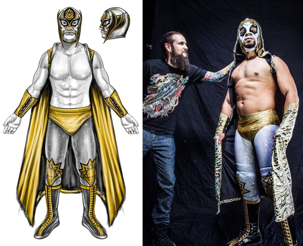 unique public videos here at venue nova 535 dtsp with Pale Horse Designs Cinco de Mayo Lucha wrestling