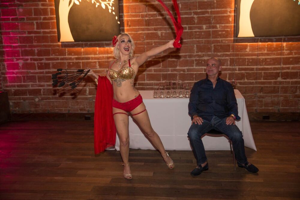 50th Birthday with Friends Family and Fire at DTSP historic venue NOVA 535 Unique Event Space