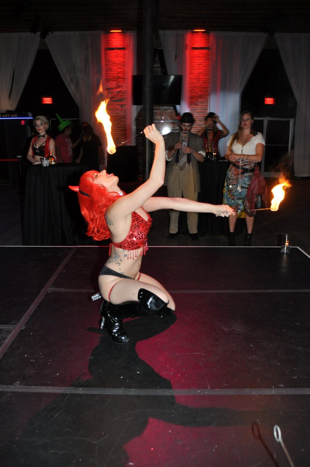 Team Novaween He11even at historic DTSP venue NOVA 535 downtown St. Pete, Florida