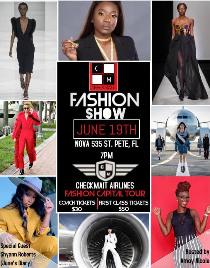 CheckMait Fashion Show Summer 2021 at NOVA 535 on Saturday June 19, 2021