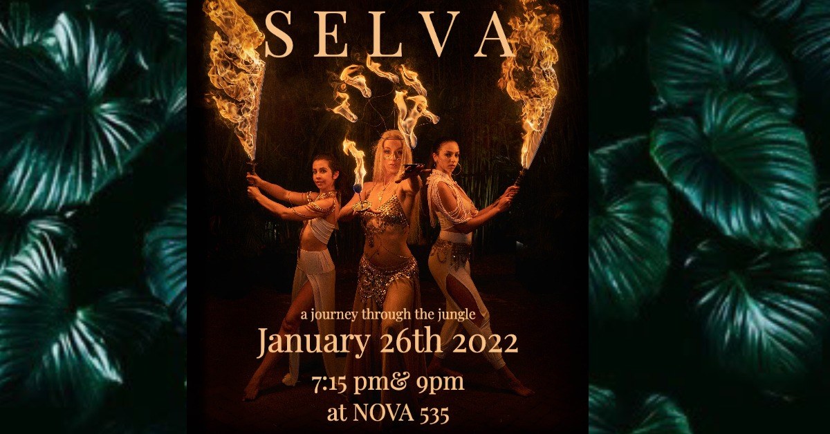 SELVA show at NOVA 535 on Wednesday January 26, 2022