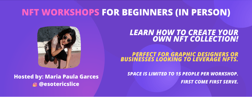 2022 03-23 Maria's NFT WORKSHOP at NOVA 535