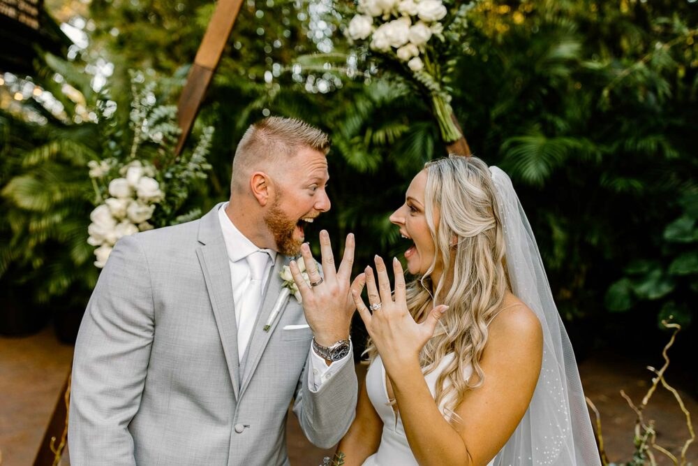 2022 Jennifer and Jagger Emerald and Black Wedding Ceremony and Reception