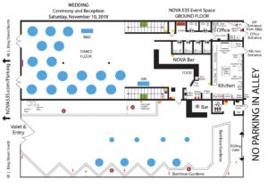 2018 11-10 WEDDING Ceremony and Reception at Historic Downtown St. Pete Wedding Venue NOVA 535 Unique Event Space