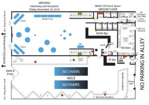 2018 11-16 WEDDING Courtyard Ceremony and Reception at Historic Downtown St. Pete Wedding Venue NOVA 535 Unique Event Space