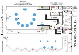 2018 11-20 WEDDING Courtyard Ceremony and Reception at Historic Downtown St. Pete Wedding Venue NOVA 535 Unique Event Space