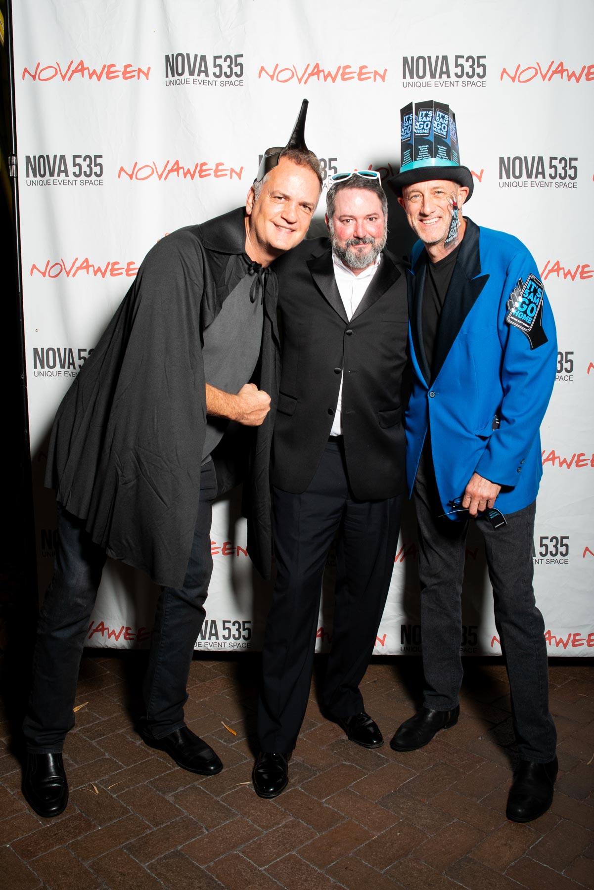 Drew Brent and Michael Step into Novaween 13 on Halloween Night 10-31-2019 at Downtown St. Pete venue NOVA 535