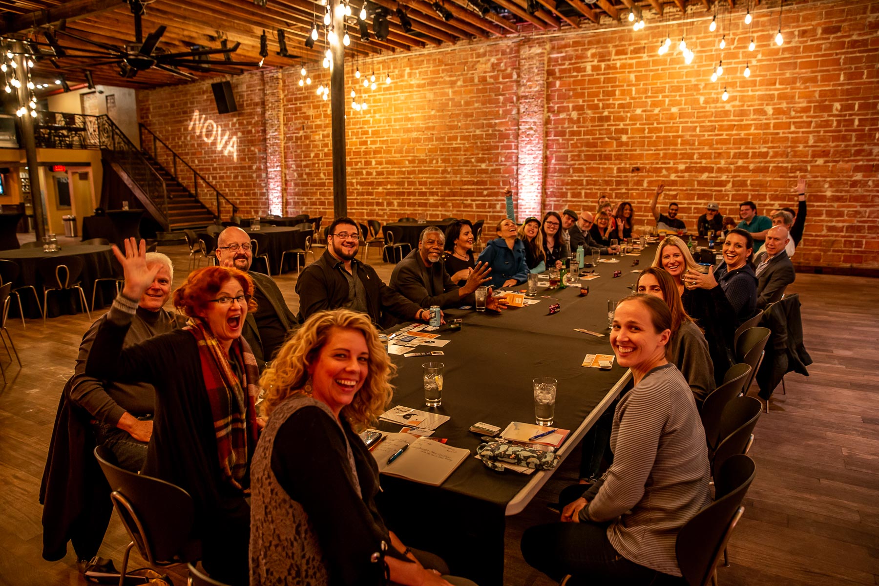 2020 ESC Big Meeting Table looking SE at NOVA 535