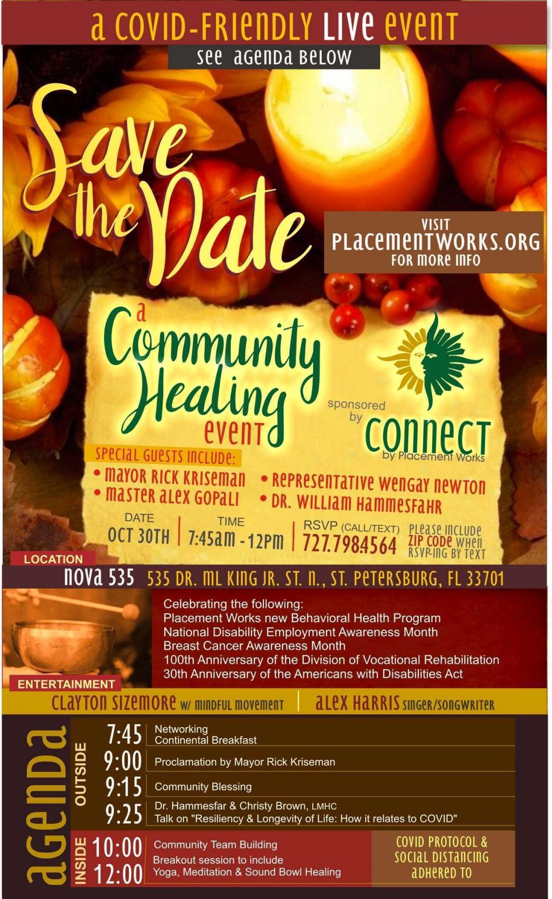 2020 10-30 PlacementWorks Community Healing Event at downtown St. Pete Venue NOVA 535