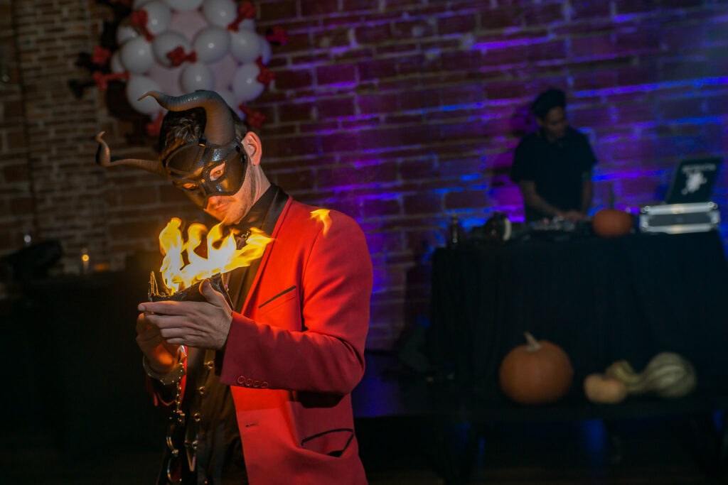 2020 10-31 Novaween 14 "Quarantine" at historic downtown St. Pete, Florida venue NOVA 535 with Magic Man Cory Van Valin